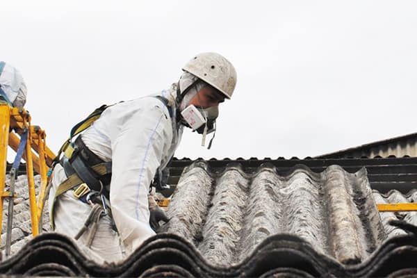 Image of our asbestos removal service on a Brisbane home